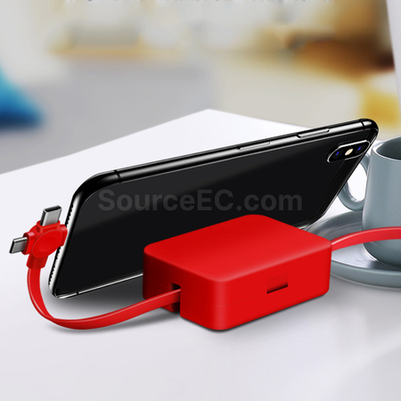 客製化三合一鏡子充電線禮品