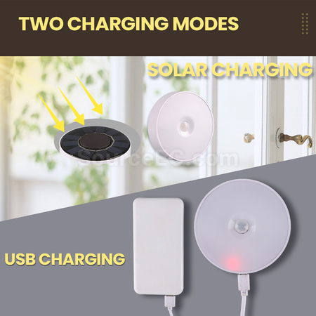 客製化太陽能充電感應燈禮品