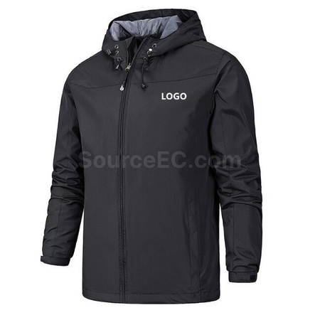 客製化登山防風防雨連帽衝鋒衣禮品
