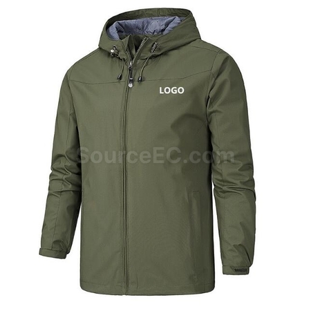 客製化登山防風防雨連帽衝鋒衣禮品