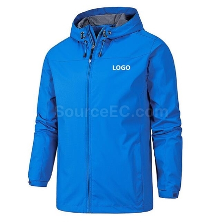 客製化登山防風防雨連帽衝鋒衣禮品
