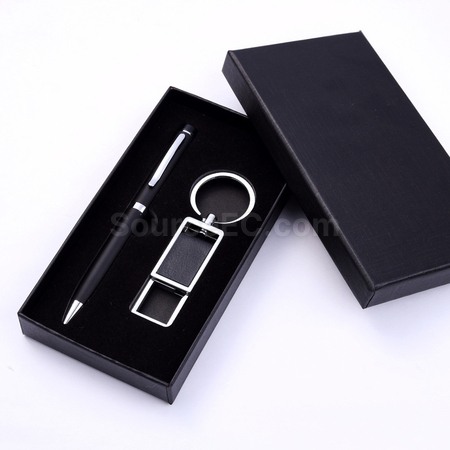 客製化筆+鑰匙扣禮品套裝禮品