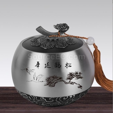 客製化錫罐純錫茶葉罐禮品