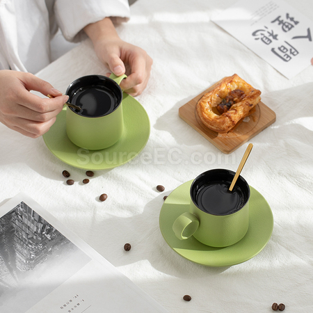 客製化咖啡杯碟套裝	禮品