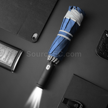 客製化LED燈光反向自動傘禮品