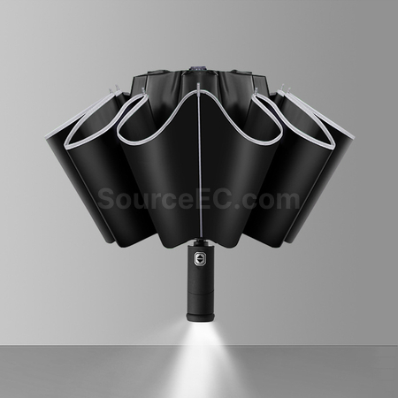 客製化LED燈光反向自動傘禮品