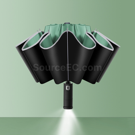 客製化LED燈光反向自動傘禮品