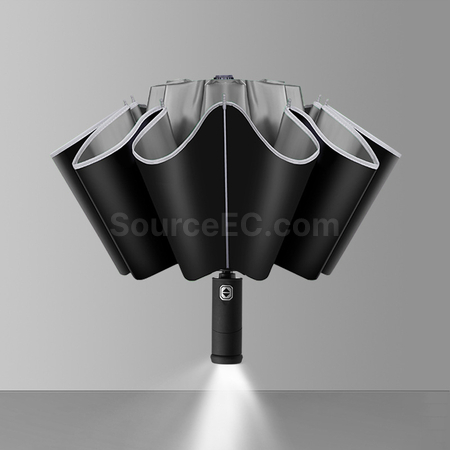 客製化LED燈光反向自動傘禮品