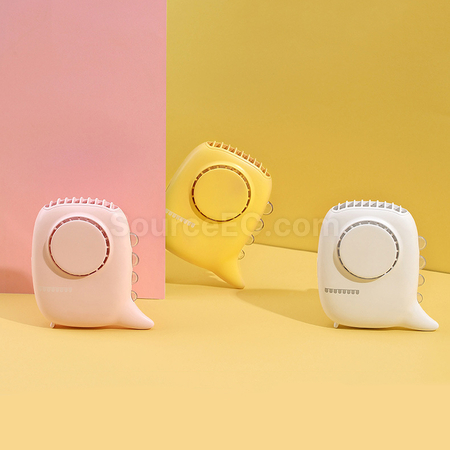 客製化恐龍掛脖小風扇禮品