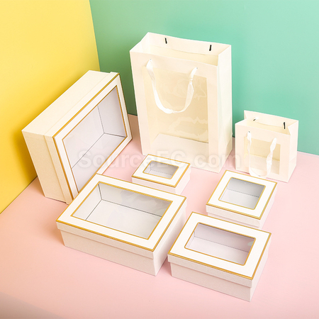 客製化創意開窗禮品盒禮品