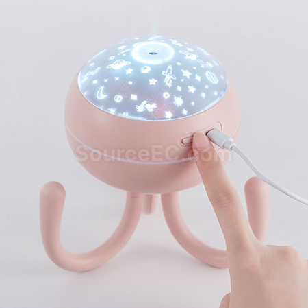 客製化八爪魚燈式加濕器禮品