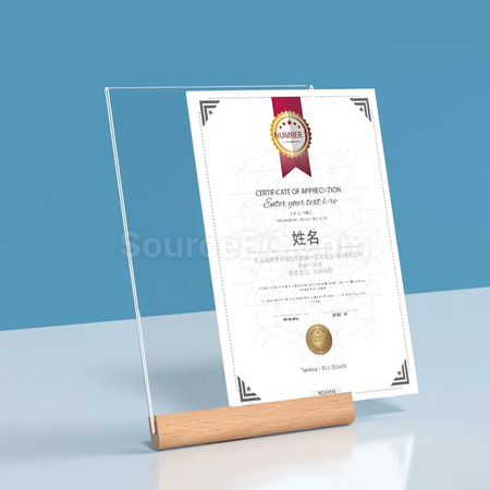 客製化亞克力相架證書框禮品