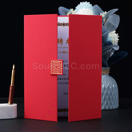 客製化A4證書套禮品