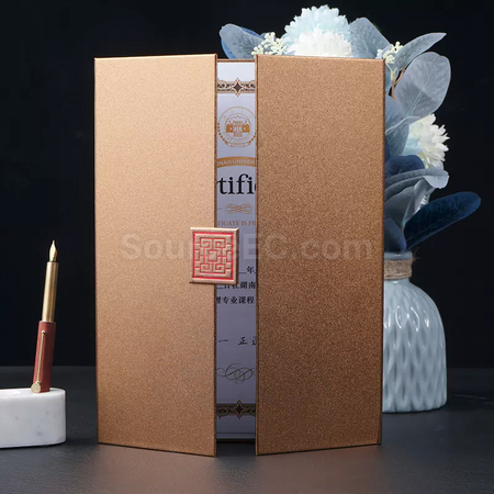 客製化A4證書套禮品