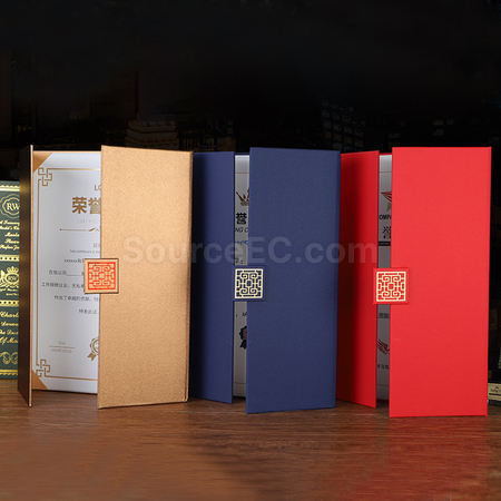 客製化A4證書套禮品