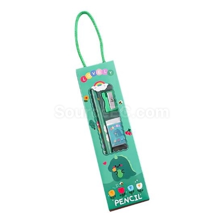 客製化卡通文具鉛筆五件套禮品