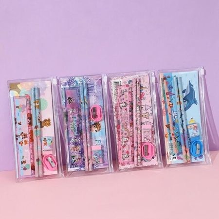 客製化卡通文具套裝禮品