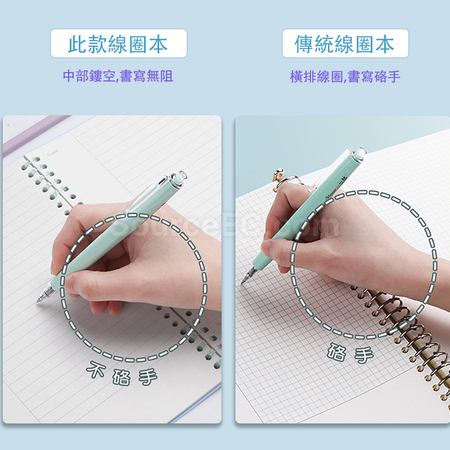 客製化不硌手可拆卸活頁筆記本禮品