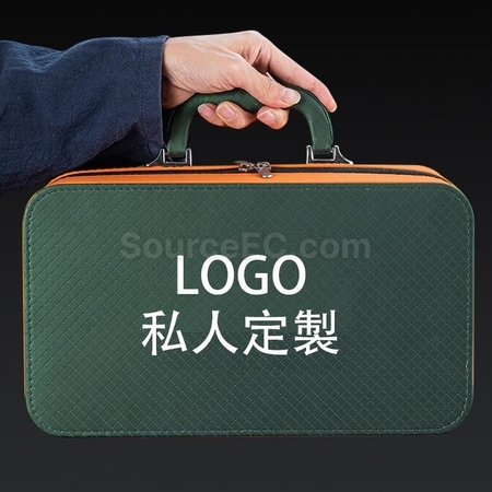 客製化316不鏽鋼大容量茶壺玻璃泡茶杯旅行套裝禮品