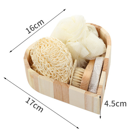 客製化愛心沐浴套裝禮品