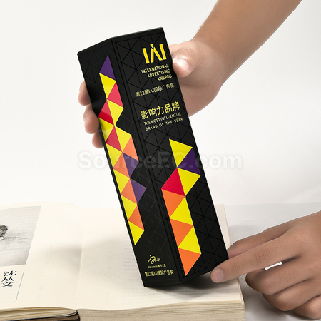 客製化黑色UV水晶獎盃禮品