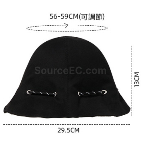 客製化純色抽繩漁夫帽禮品