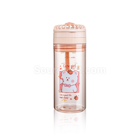 客製化創意帶風扇水杯禮品