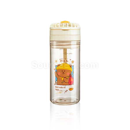 客製化創意帶風扇水杯禮品