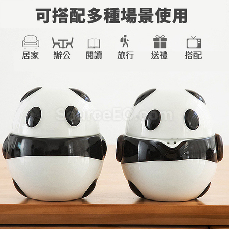 客製化熊貓泡茶快客杯禮品