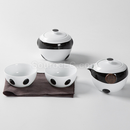 客製化熊貓泡茶快客杯禮品