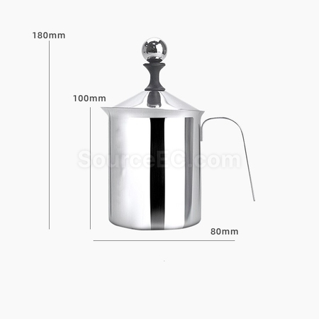 客製化不繡鋼奶泡器禮品