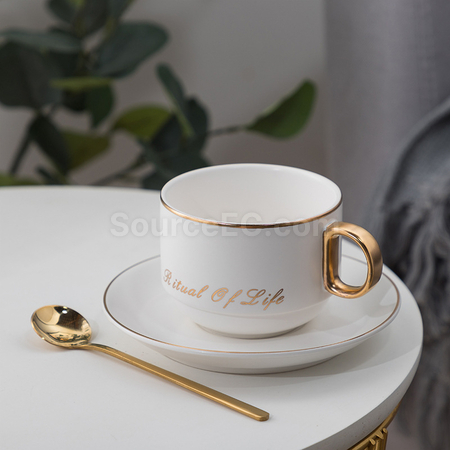 客製化陶瓷咖啡杯套裝禮品