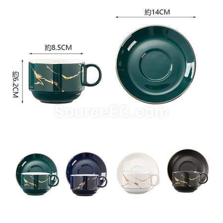 客製化陶瓷咖啡杯套裝禮品