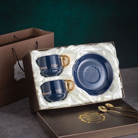 客製化陶瓷咖啡杯套裝禮品