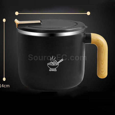 客製化不鏽鋼萌趣泡麵碗禮品