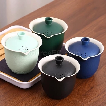 客製化功夫茶一壺三杯旅行戶外便攜套裝禮品