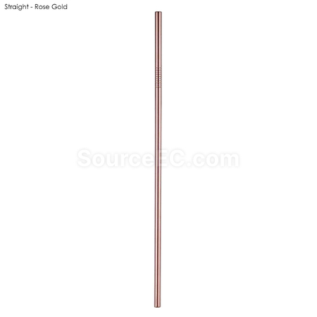 客製化不銹鋼吸管 6MM x 266MM禮品