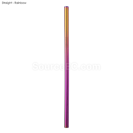 客製化不銹鋼吸管8MM x 215MM禮品