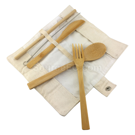 客製化竹製餐具套裝禮品