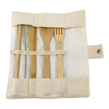 客製化竹製餐具套裝禮品