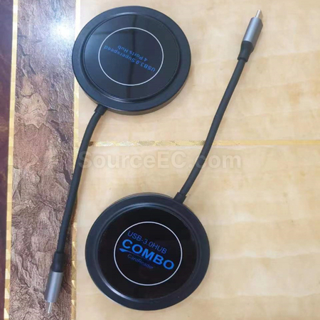 客製化Type-C一拖六無線充禮品