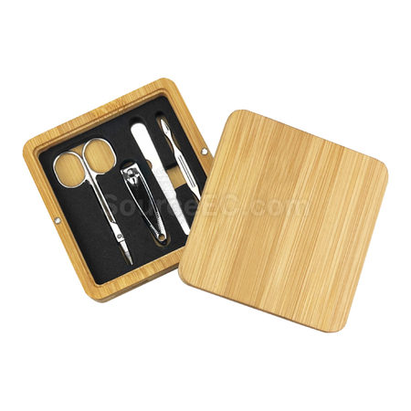 客製化竹製美甲套裝禮品