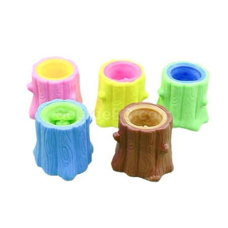客製化樹樁松鼠減壓玩具禮品