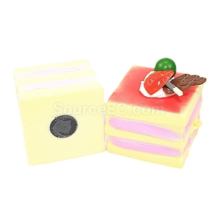 客製化仿真奶油蛋糕減壓玩具禮品