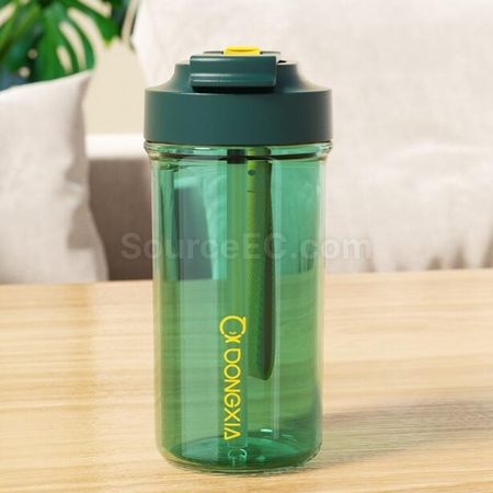客製化塑料雙飲水杯禮品