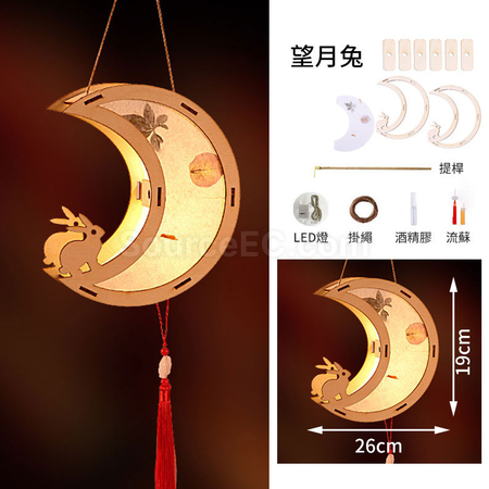 客製化花草紙古風燈籠禮品