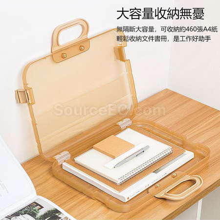 客製化日系文青透明資料盒禮品