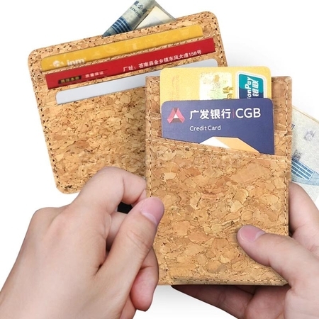 客製化天然軟木紋卡包禮品