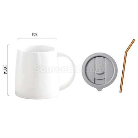 客製化帶蓋陶瓷杯禮品