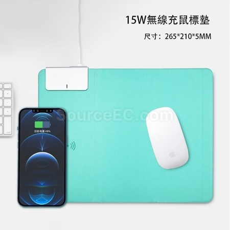 客製化無線充筆記本+無線充滑鼠墊+筆套裝禮品